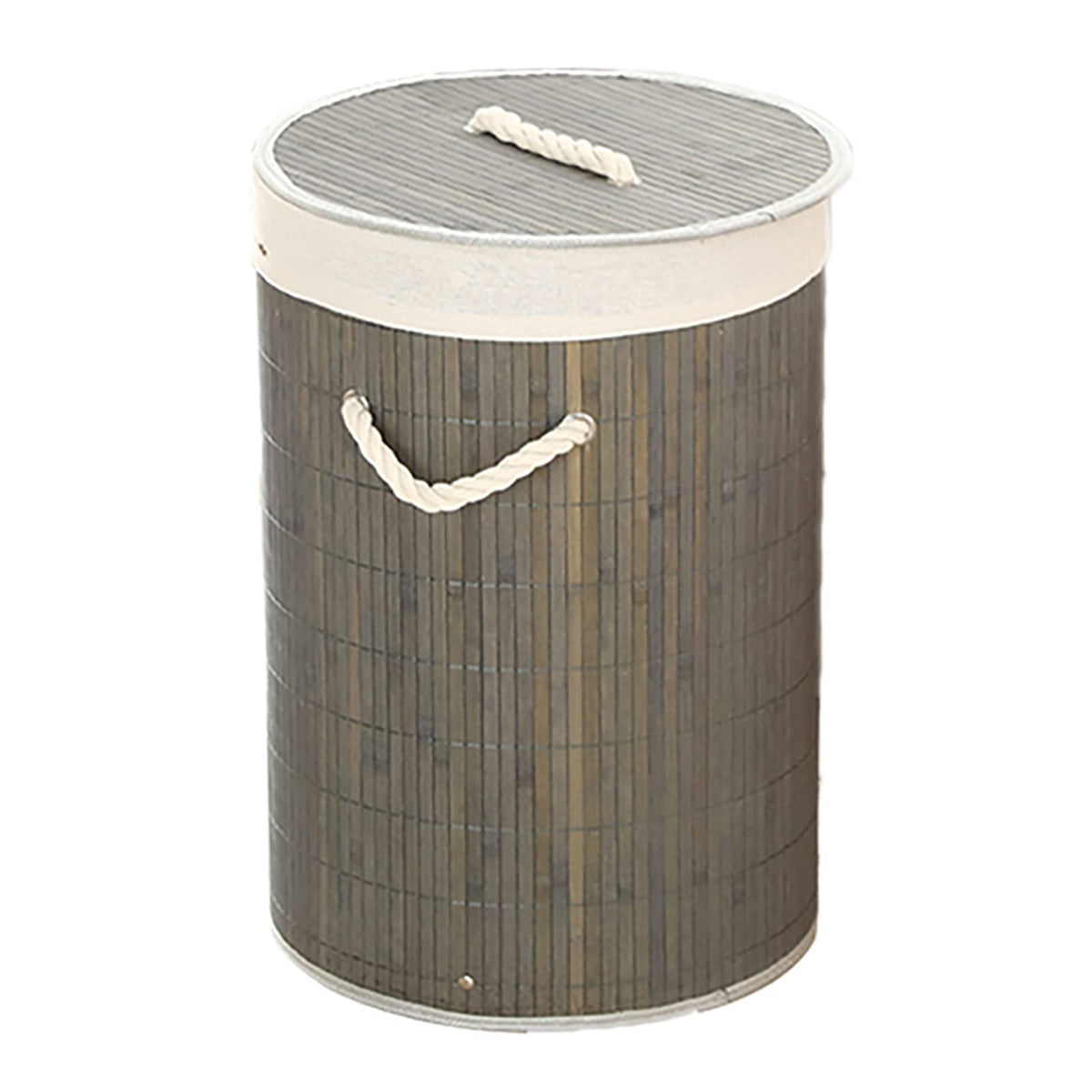 Large Laundry Hamper with Lid, Foldable Dirty Clothes Basket for Bedroom, Sturdy Structure Tall Laundry Bag Storage for Home Org