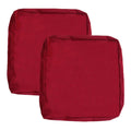 Sqodok Patio Cushion Covers 22X20 Waterproof Outdoor Cushion Covers Replacement 2Pack Patio Cushion Seat Slicovers For Sectional