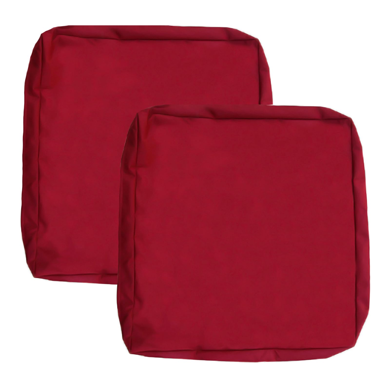 Sqodok Patio Cushion Covers 22X20 Waterproof Outdoor Cushion Covers Replacement 2Pack Patio Cushion Seat Slicovers For Sectional