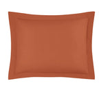 Chezmoi Collection Rust Orange Down Alternative Comforter King - 3-Piece Lightweight Comforter Set - All Seasons Microfiber Comf