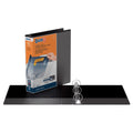 Stride Quickfit D-Ring View Binder, 3 Rings, 3' Capacity, 11 X 8.5, Black