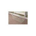 Easy Track Hanging Wire Basket, 12, White