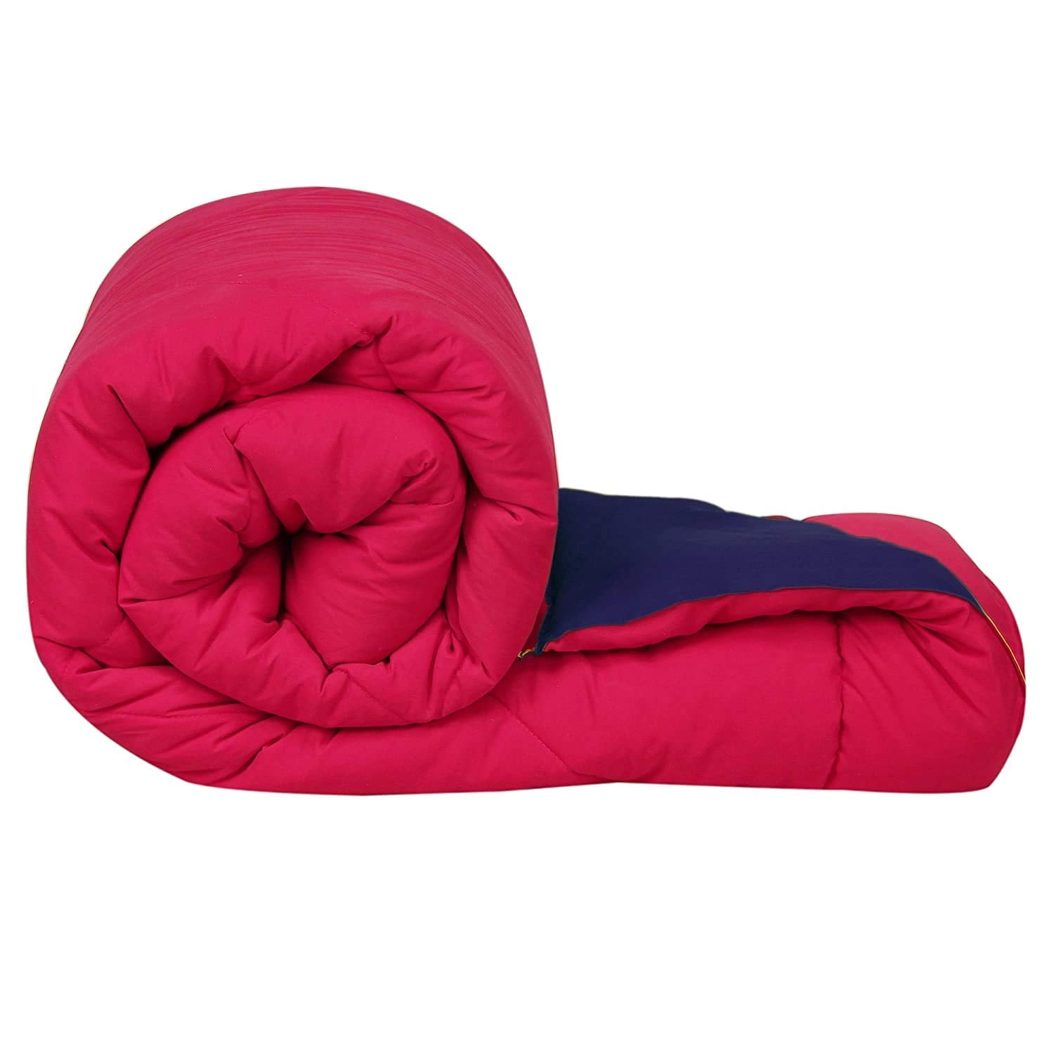 Svt Microfiber 200Tc Comforter (Double_ Pink & Blue)