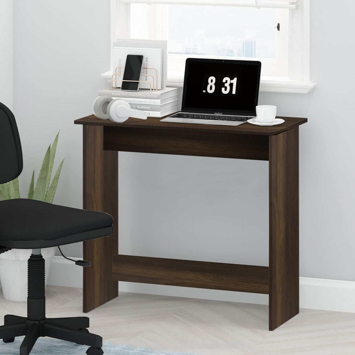 Study Table | Office Table For Work | Study Table For Adults | (Dark Oak)