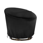 Iceberg Elf Papasan Chair Cover Waterproof,(For 52In Outdoor Papasan Chairs Black) Zipper Design, Easy To Put On And Take Off, D