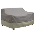Kylinlucky Outdoor Furniture Covers Waterproof, 2-Seater Deep Seat Loveseat Cover- Patio Sofa Covers Fits Up To 58 X 40 X 33 Inches