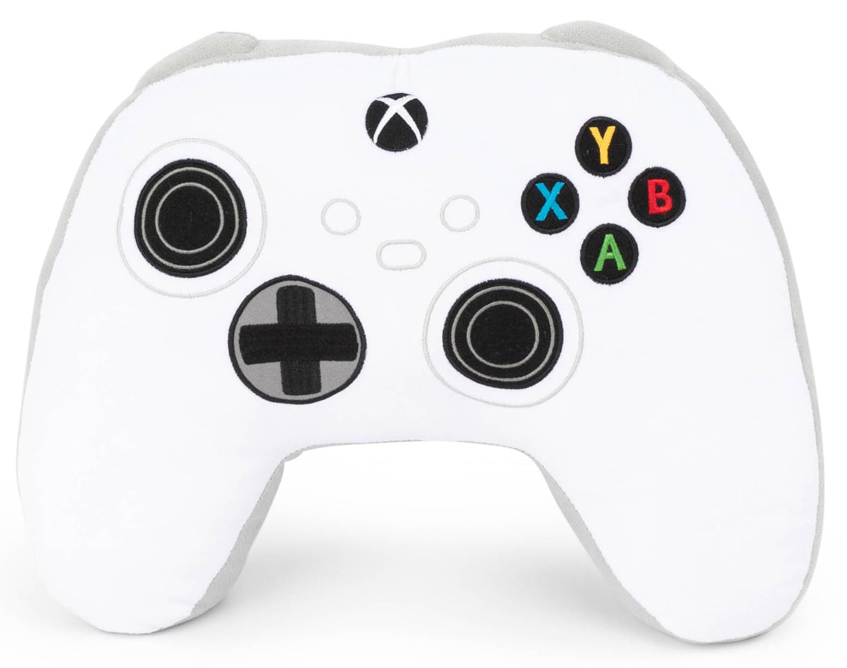 Jay Franco Xbox Controller Plush Shaped Pillow  Super Soft Gaming Pillow  Polyester Microfiber, 11 Inches