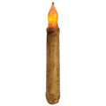 Hearthside Collection Burnt Ivory 6 Timer Taper