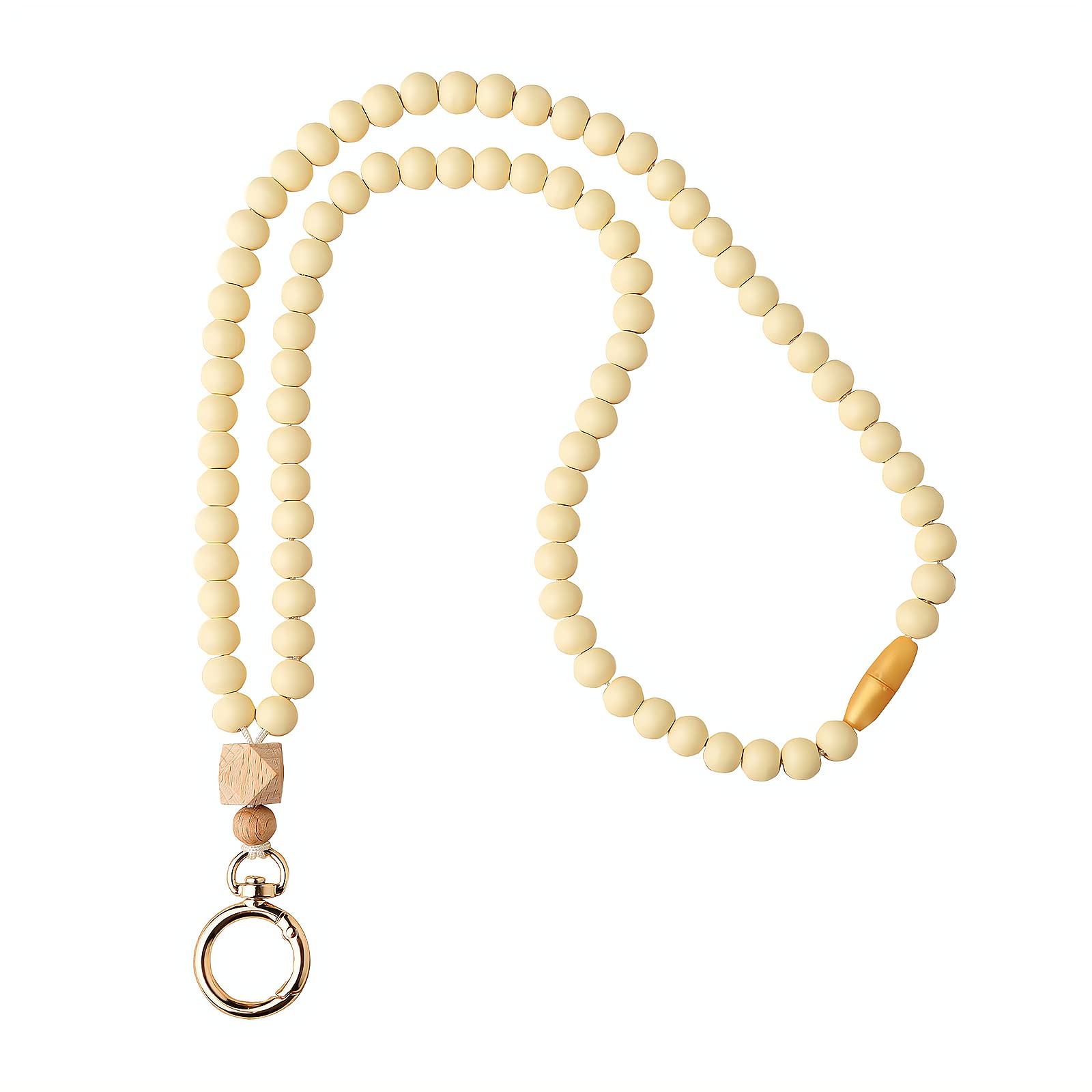 Teacher Breakaway Lanyards For Id Badges And Keys, Beaded Cute Badge Lanyards For Women Soft Nurse Necklace Boho Lanyards Fashio