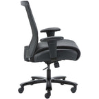 Lorell, Llr03207, Heavy-Duty Black Mesh Task Chair