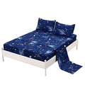 Mag 4 Pcs Bedding Set Space Sheets Galaxy Sheets Planets Stars Rockets Twin Sheet Set For Kids Teens And Space-Lovers, Super Sof