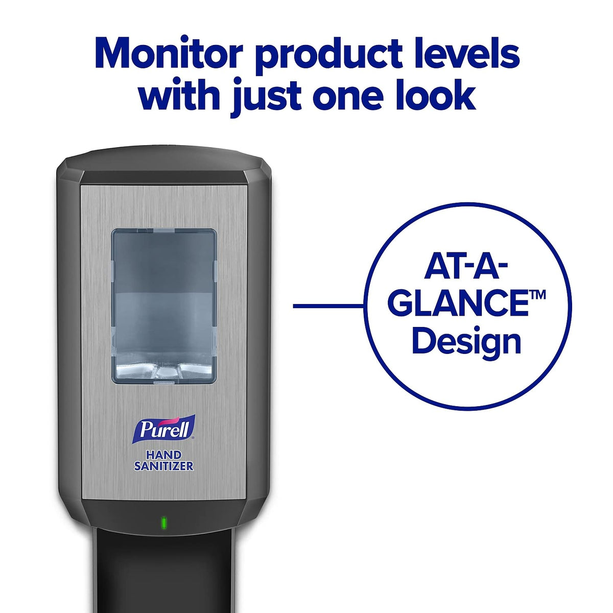 PURELL CS8 Automatic Hand Sanitizer Dispenser, Graphite, for PURELL CS8 1200 mL Hand Sanitizer Refills (Pack of 1) – 7824-01