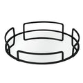 Home Details Rounded Mirrored Vanity Tray | Dimensions : 12.99 L x 12.99 W x 2.05 H | Glass Base | Great for Cosmetics | Jewelry