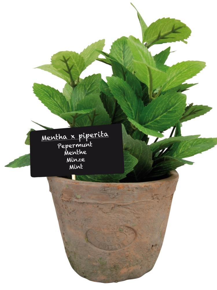 Esschert Design Artificial Herb Plant, Mint, Large,AH004