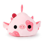 Onsoyours Strawberry Cow Plush Toy 9 Inch Polyester Pink