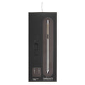 Tul Fine Writing Solid Metal Barrel Ballpoint Pen With 2 Refills, Medium Point, 1.0 Mm, Silver Barrel, Assorted Ink Colors