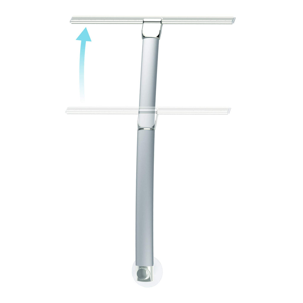 Better Living Products 17900 Extendable Shower Squeegee Aluminum Silver Chrome 18-inch