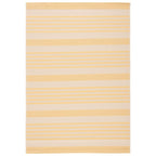 SAFAVIEH Courtyard Collection 8' x 10' Gold/Beige CY6062 Stripe Indoor/-Outdoor Waterproof Easy-Cleaning Patio Backyard Mudroom 