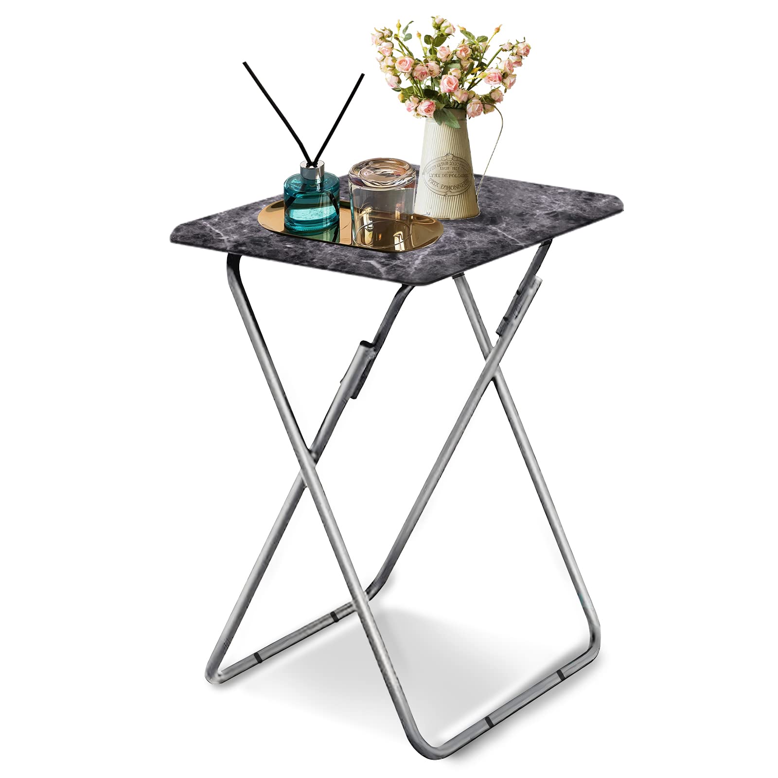 Garden 4 you Portable Folding TV Tray/TV Trays Foldable Dinner Snack Trays Table, Portable Foldable Table Small Sofa Bedside Tab