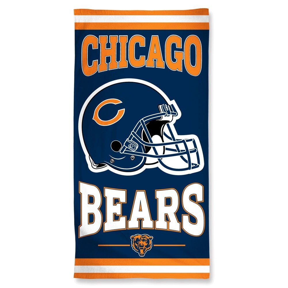 CHICAGO BEARS NFL BEACH TOWEL 1-30x60