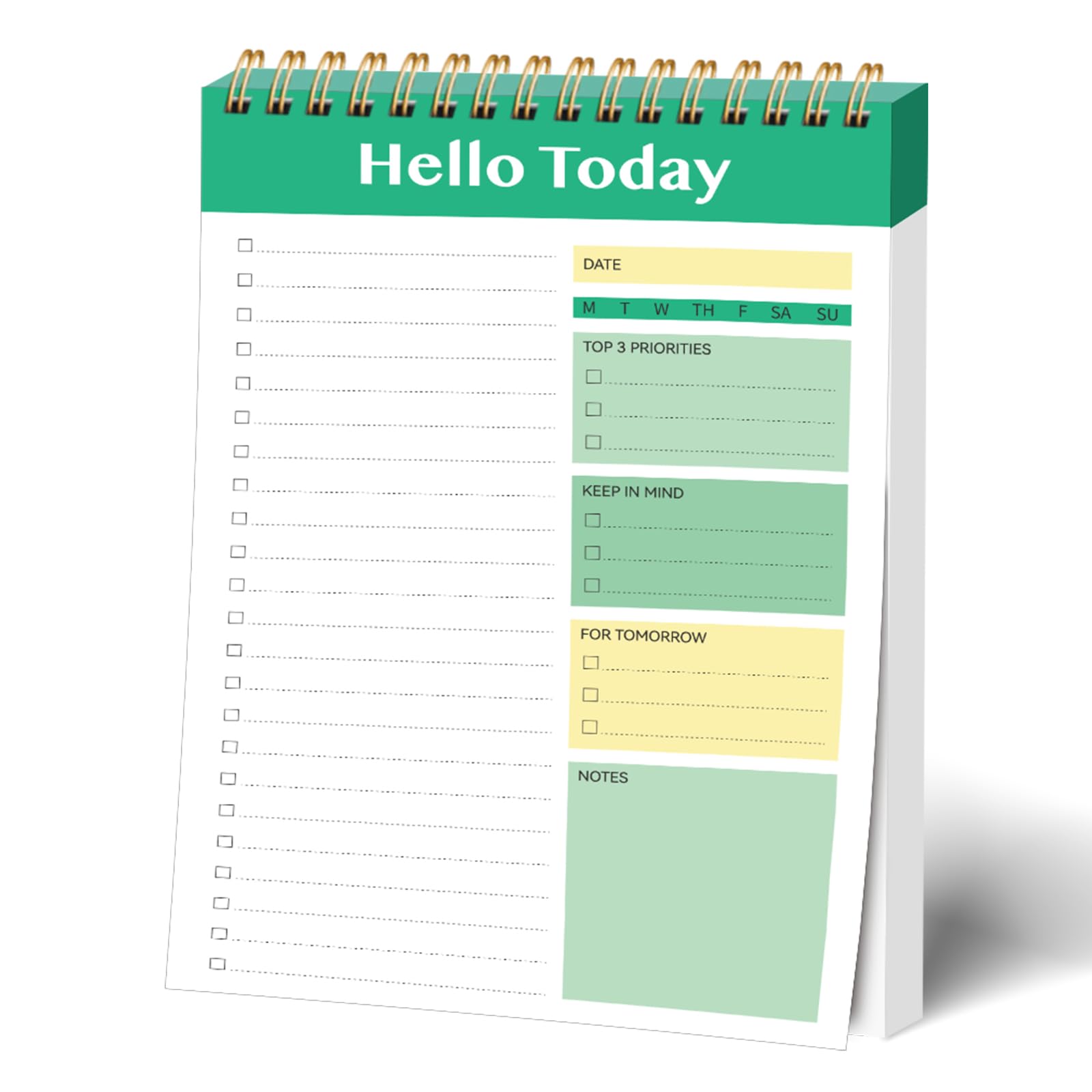 To Do List Notepad, To Do List Notebook For Work With 52 Sheets And Checklists, Organizer For Tasks & Goal Planning,Perfect For