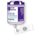 Sani Wipes Badge Reel Retractable For Nurse Nursing Rn Cna Lpn Doctor & Medical Worker | Funny Nurse Badge Accessories, Healthca
