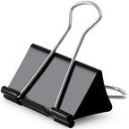 Ufmarine Extra Large Binder Clips 2.4 Inch Length For Office (8 Pcs)