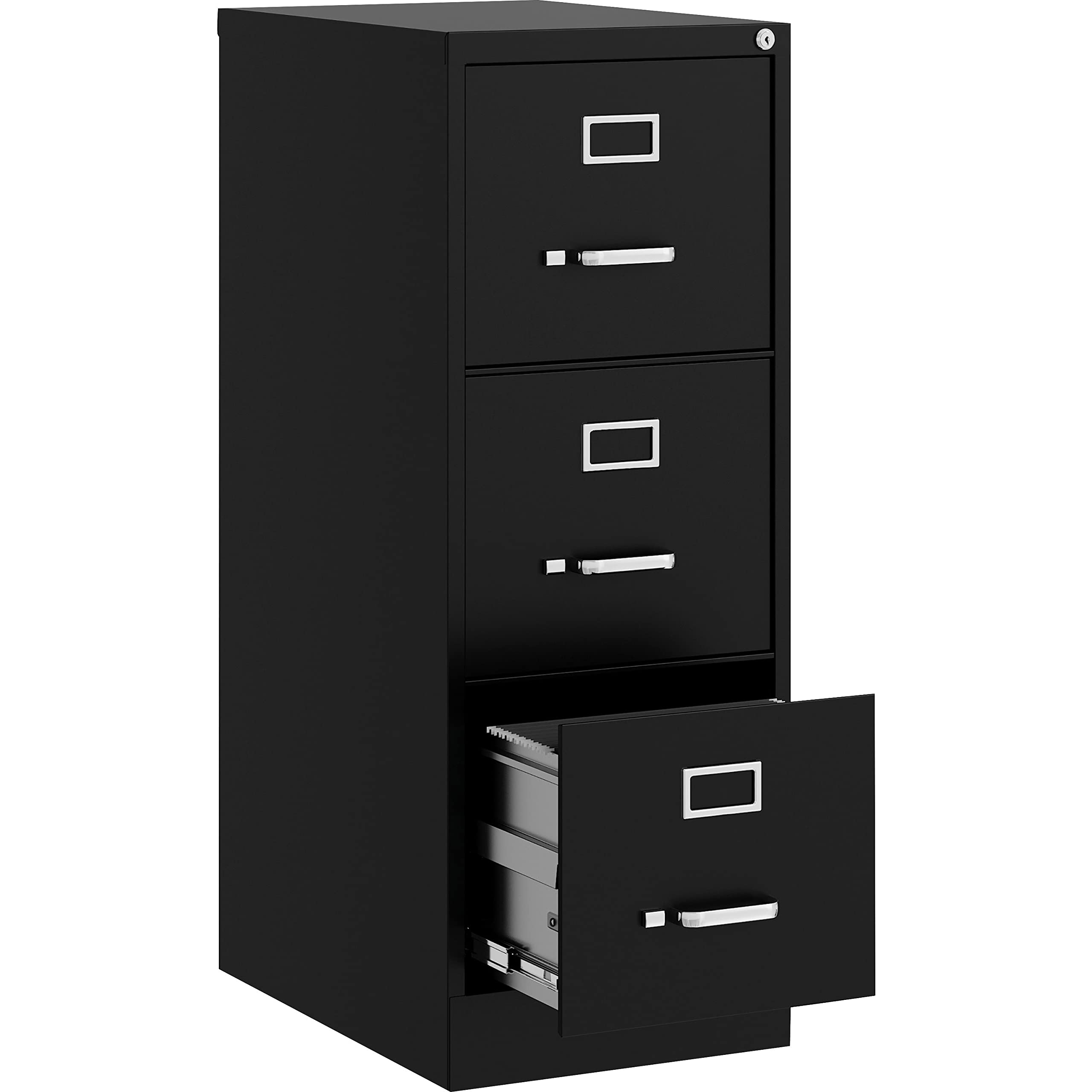 Lorell Commercial-Grade Vertical File, Black