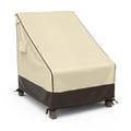 Mr. Cover Patio Chair Cover Waterproof, Uv Resistant Outdoor Lawn Patio Furniture Protective Cover, 600D Heavy Duty Oxford Cloth Windproof Garden Lounge Deep Seat Cover Fits Up To 33'W X 40'D X 35'H