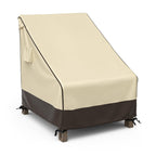 Mr. Cover Patio Chair Cover Waterproof, Uv Resistant Outdoor Lawn Patio Furniture Protective Cover, 600D Heavy Duty Oxford Cloth Windproof Garden Lounge Deep Seat Cover Fits Up To 33'W X 40'D X 35'H