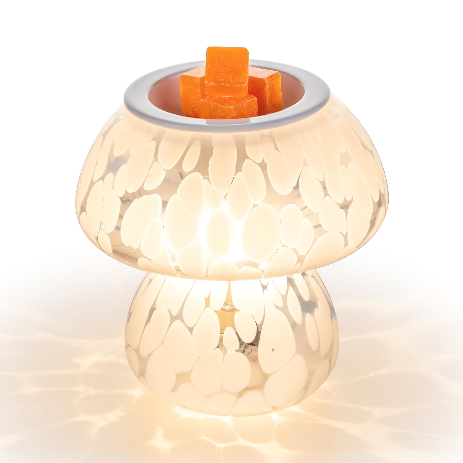 Candeldo Mushroom Wax Melt Warmer: Scentsy Wax Melter Warmer Cute Melter Fragrance Candle Lamp Home Decor Mothers Valentines Da