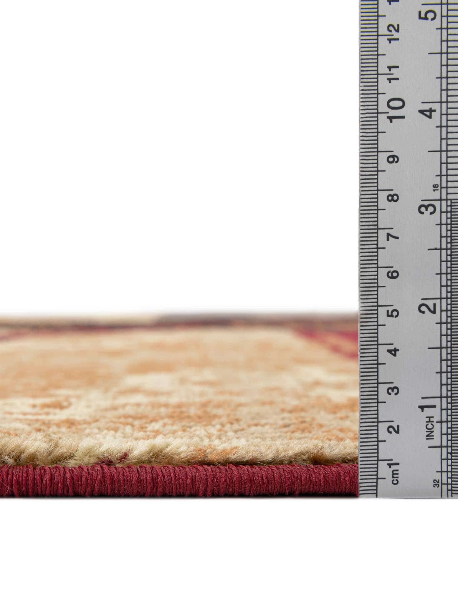Unique Loom Barista Collection Area Rug - Kouillou (6' 1'' Octagon, Multi/Brown)