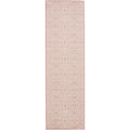 Nourison Jubilant Floral Ivory/Pink 23 x 73 Area-Rug, Easy-Cleaning, Non Shedding, Bed Room, Living Room, Dining Room, Kit