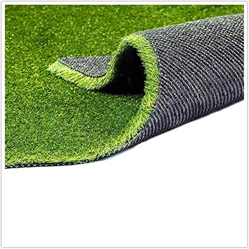 Fas Home Artificial Grass Turf 6.5Ftx10Ft(60 Square Ft),0.8' Pile Height Realistic Synthetic Grass, Drainage Holes Indoor Outdo