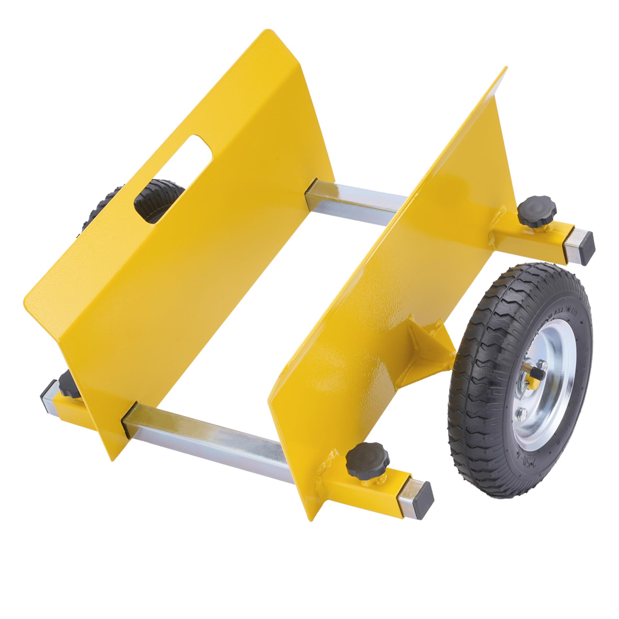 AIWFL Panel Dolly Heavy Duty Door Cart 660LBS Capacity Adjustable Drywall Mover with 8 Pneumatic Wheels Panel Cart for Drywall S