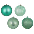 Vickerman 6 Sea Foam 4-Finish Ball Ornament Assortment, 4 per Box
