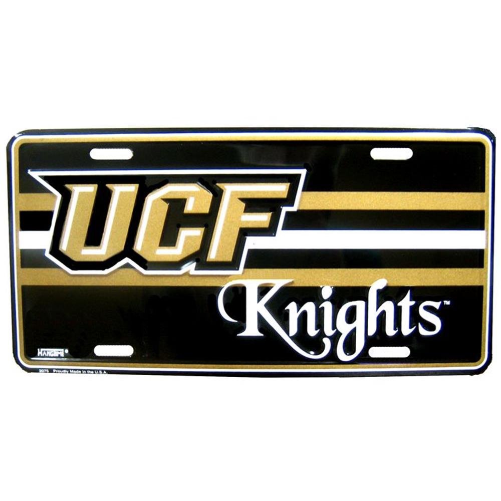 Signs 4 Fun Parody License Plate | UCF Knights | 12    x 6    Decorative License Plate | Decoration Plate for Vehicle/Wall | Man