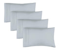 Cgk Unlimited Queen Size Microfiber Pillowcase Set Of 4 - Soft, Premium Quality, Machine Washable, Protective, Sky Blue