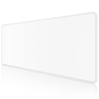 Dapesuom Large Mouse Pad, Extended Gaming Mouse Mat With Stitched Edges, Waterproof Full Size Desk Mats With Non-Slip Base, Comp