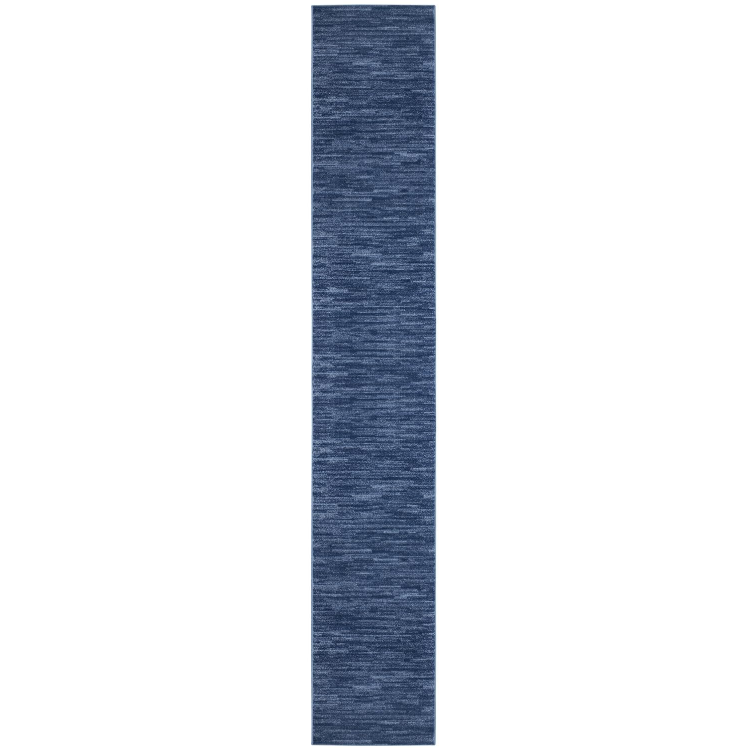 Nourison Essentials Indoor/Outdoor Navy Blue 22 x 16 Area Rug, Easy Cleaning, Non Shedding, Bed Room, Living Room, Dining Room,