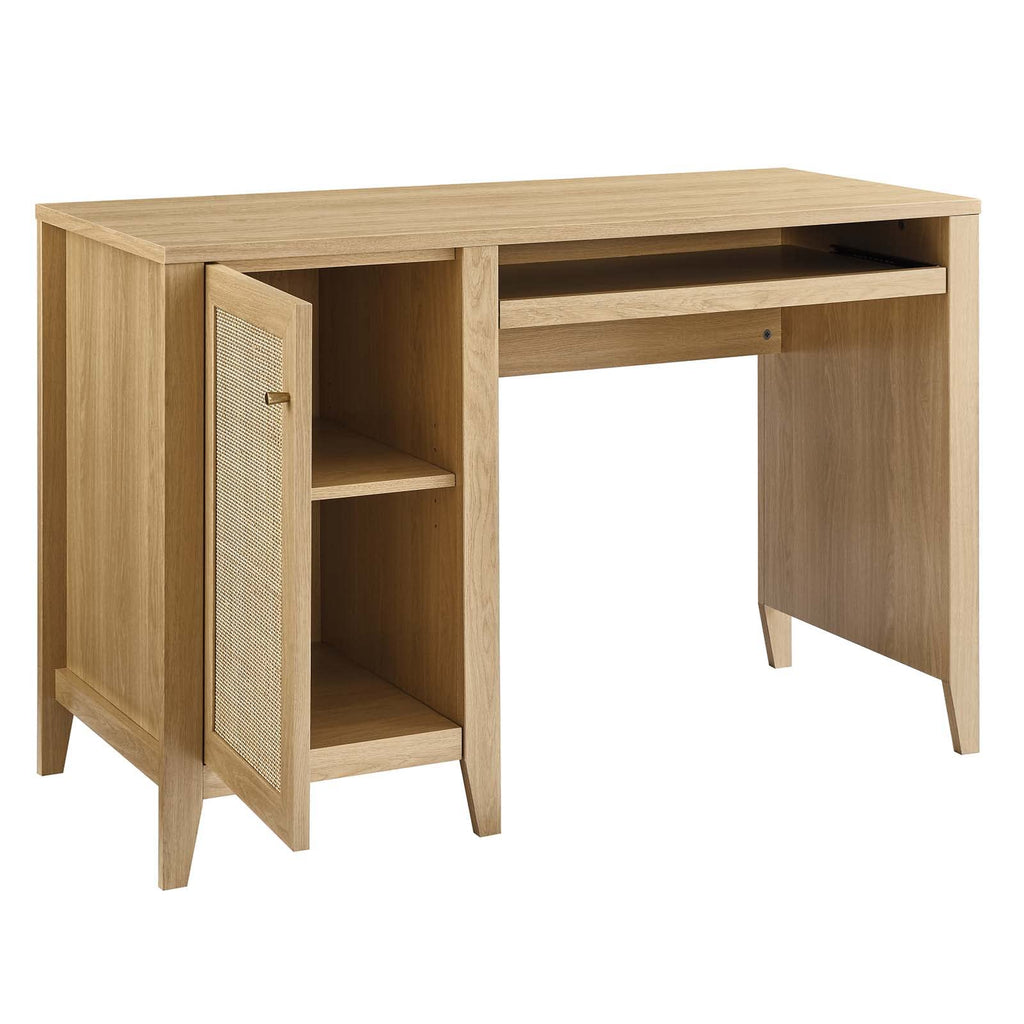 Modway Soma Desk, Oak, 47&Quot;