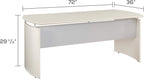 Medina 72 Straight Desk- MNDS72TSS