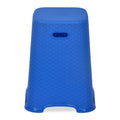 Nilkamal Plastic Stool For Living Room | 3 Year Warranty | For Home, Living Room, Outdoor | Deep Blue Colour | Stl29