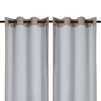 Chyhomenyc Curtain Liners with 13 Rings, Blackout Curtain Liner for 54 Inch Curtains, Each 40'' Wx50 L, 2 Liners Per Set with 13