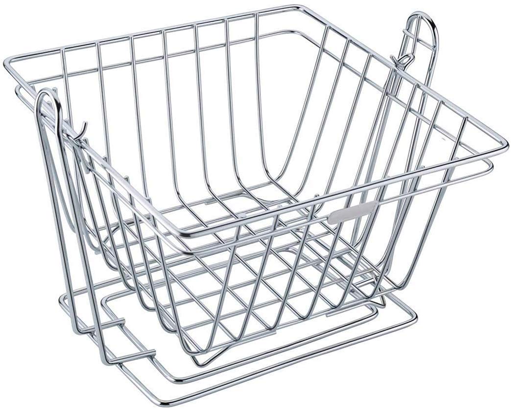 Vidhi Sales Fruit Bowl And Vegetable Basket For Kitchen Swinging Shelves  Square
