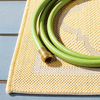 Safavieh Courtyard Collection 8' X 10' Gold/Beige Cy6918 Trellis Indoor/ Outside Waterproof Easy Cleansingpatio Backyard Mudroom Area Mat