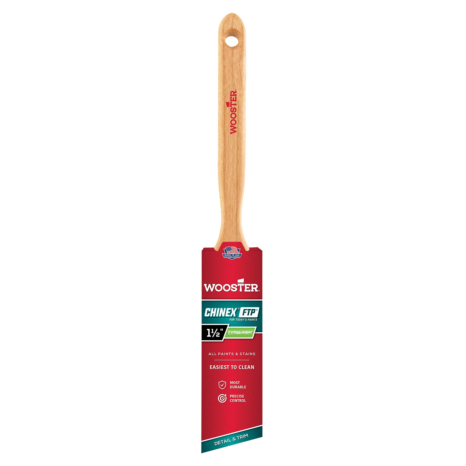 WOOSTER BRUSH 4410-1 1/2 Paint Brush, 1.5 Inch