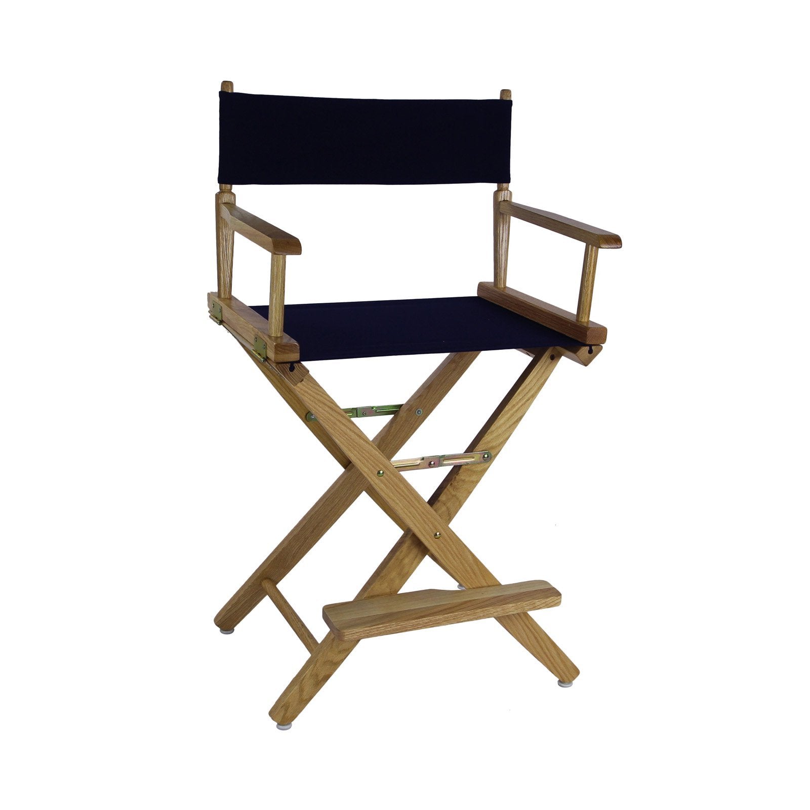 Yu Shan American Trails Extra-Wide Premium 24-Inch Counter High Director'S Chair Natural Frame/Hunter Green Canvas Natural Finish