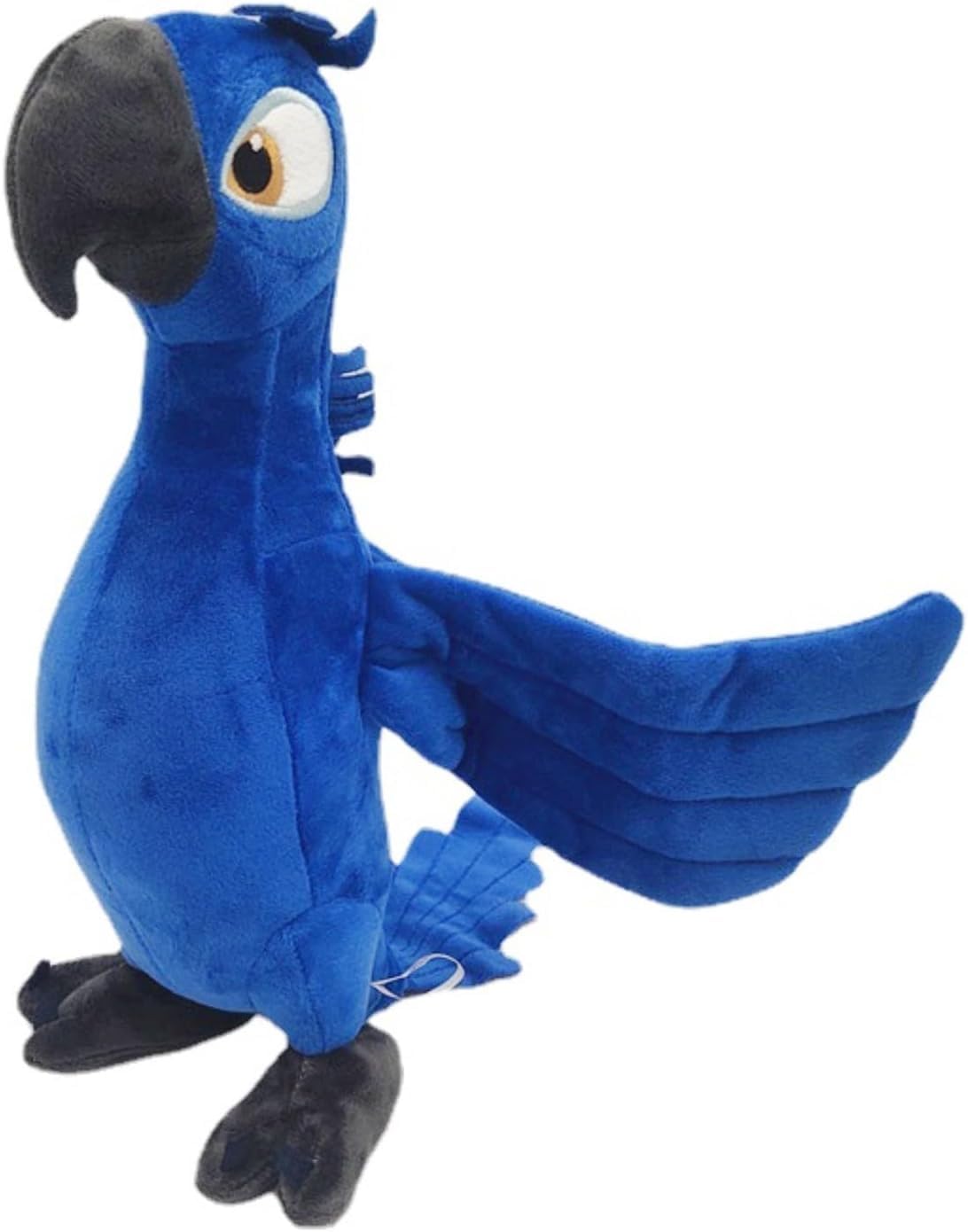 Filitask Rio Blue Pillow Soft Blue Macaw Stuffed Animal Parrot Plush, Cute Rio Movie Blu Bird Character Plushie Gift for Kids an
