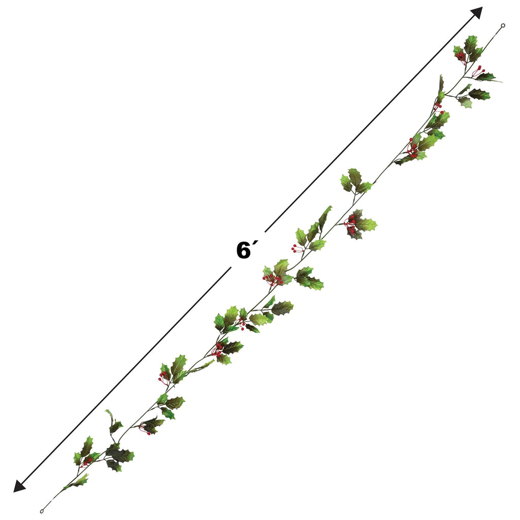 Holly & Berry Garland